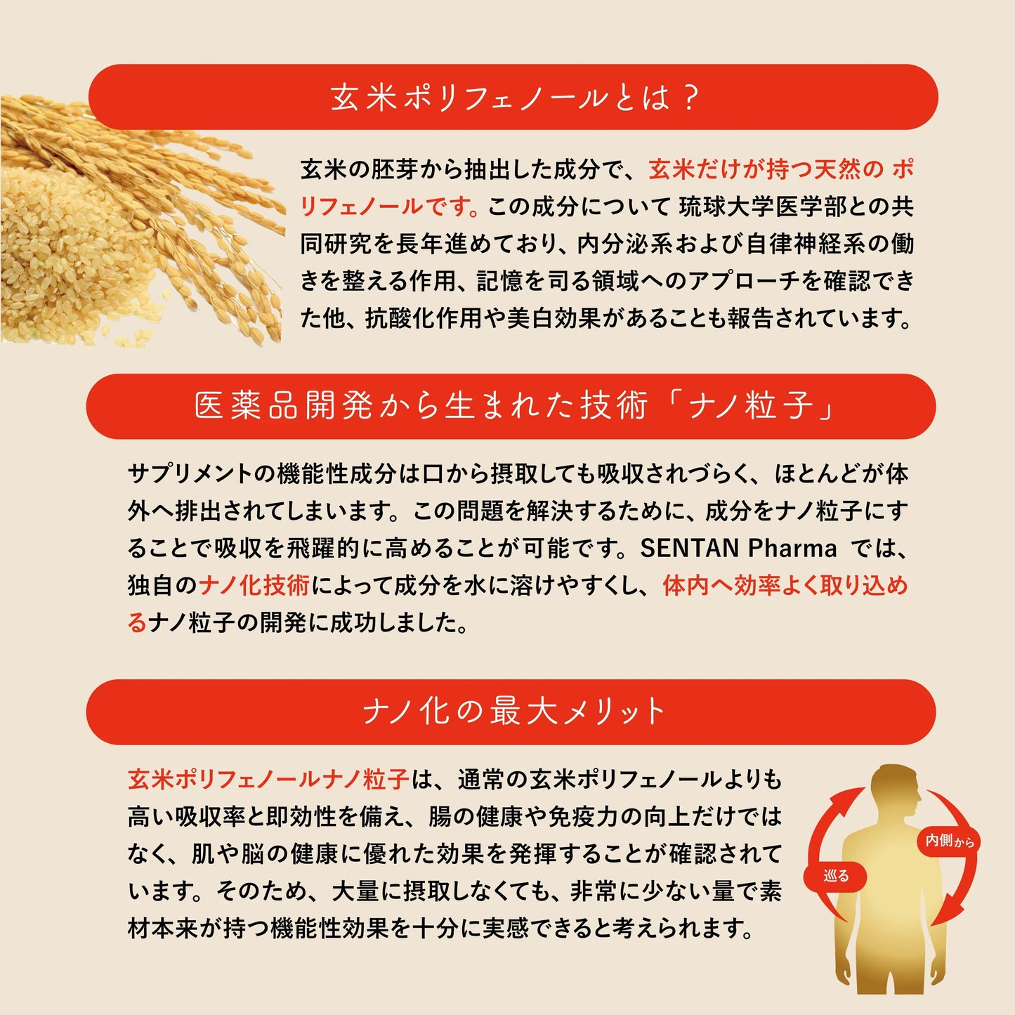 玄米ポリフェノールプレミアム錠剤　30日分